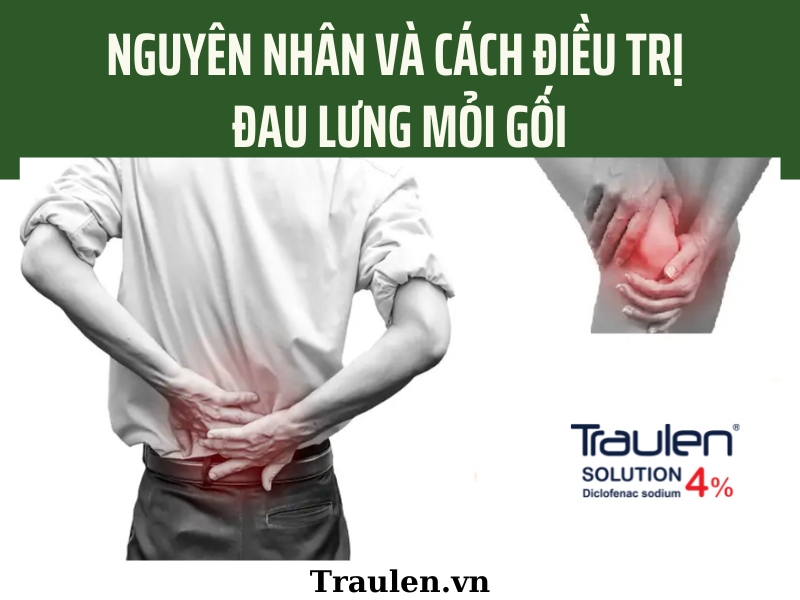Đau lưng mỏi gối là bệnh gì và cách điều trị thế nào?