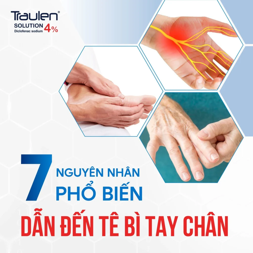 Tê bì chân tay là dấu hiệu của bệnh gì?