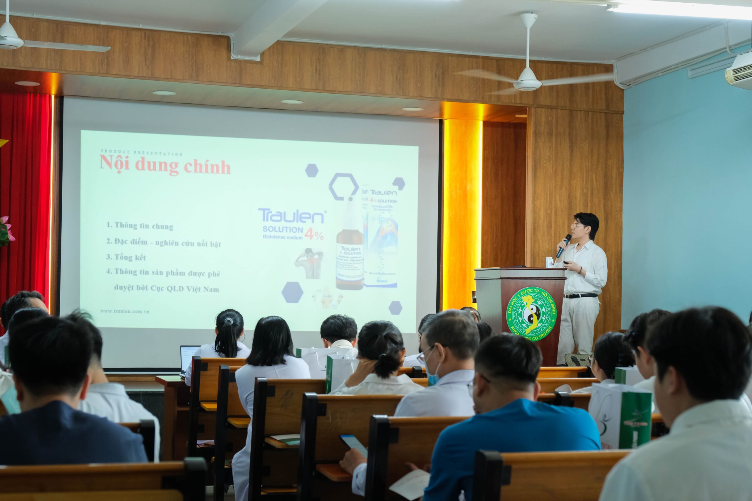Ra mắt Traulen 4% Solution tại BV ĐH Y Dược TP.HCM – Giải pháp mới trong điều trị đau cơ xương khớp