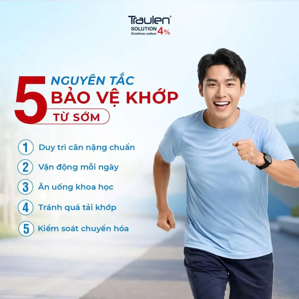 5 nguyên tắc bảo vệ xương khớp từ sớm – Đừng đợi đau mới bắt đầu chăm sóc
