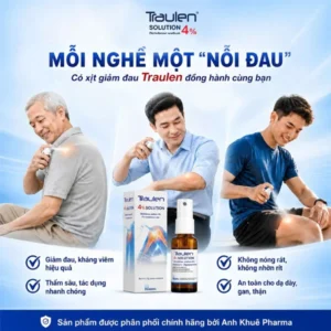 Mỗi nghề một “nỗi đau” – Có xịt giảm đau Traulen đồng hành cùng bạn