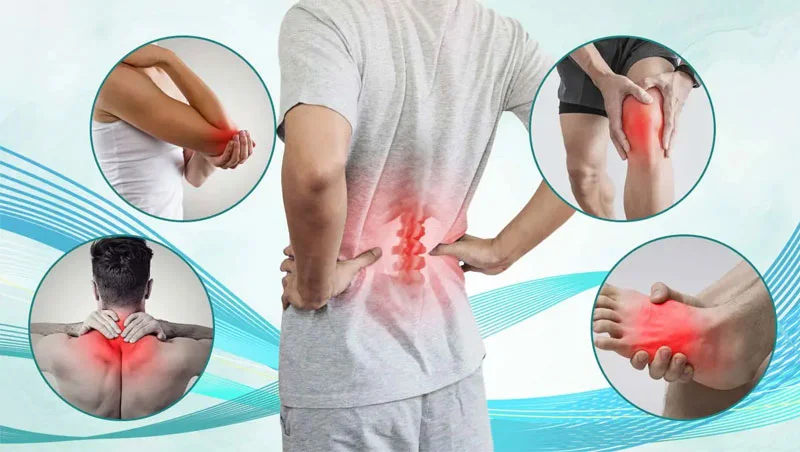 Các bệnh xương khớp gây đau nhức, sưng viêm, cứng khớp và hạn chế vận động